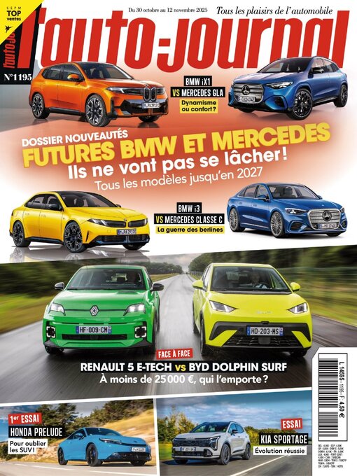 Title details for L'auto Journal by Editions Mondadori Axel Springer (EMAS) - Available
